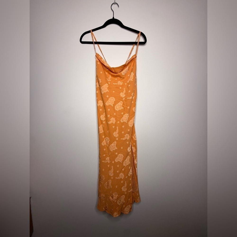 Rosedress Orange Embroidered Dress — image 2 of 8